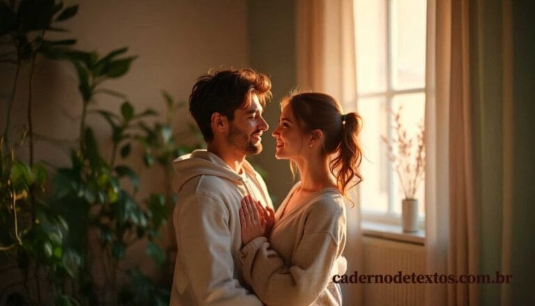 Texto de agradecimento para namorado