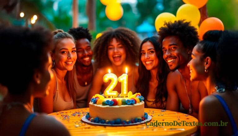 Texto de aniversario para amiga de 21 anos