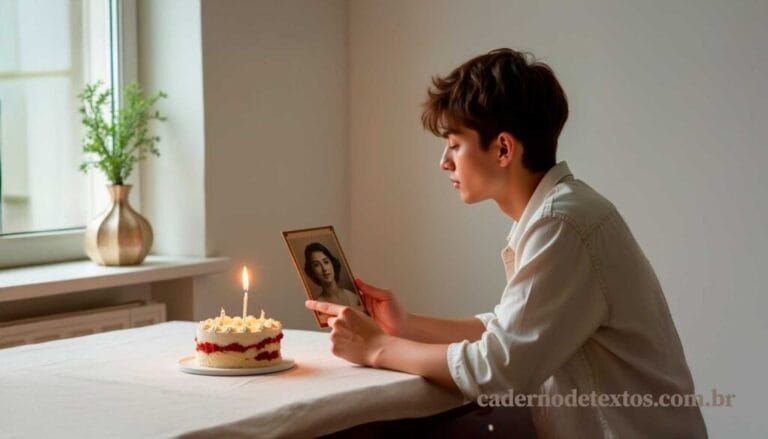 Texto de aniversário para mãe que já faleceu