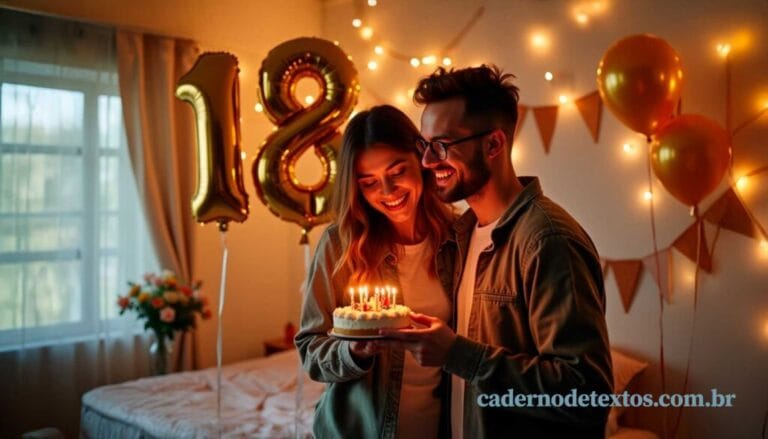 Texto de aniversário para namorado de 18 anos