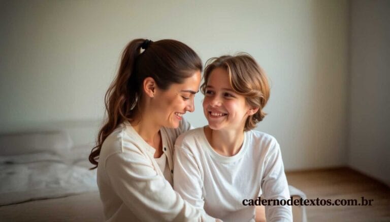 Texto de mãe orgulhosa do filho