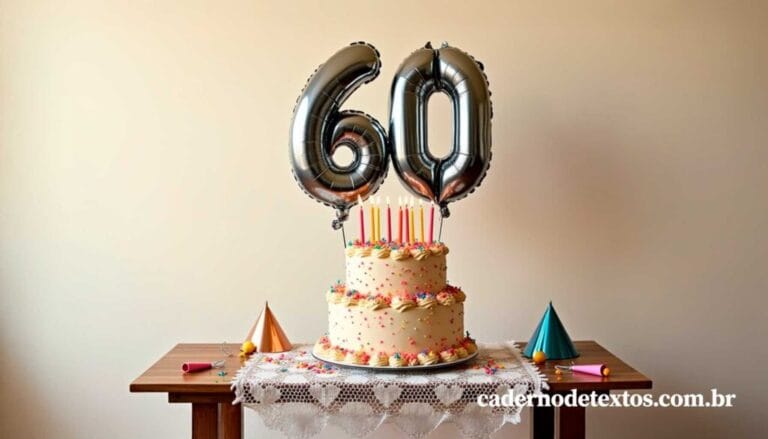 Texto para aniversário 60 anos