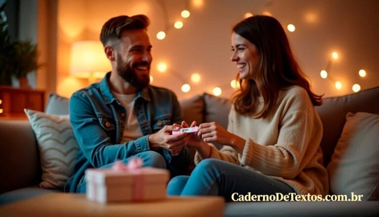 Texto para revelar gravidez ao pai