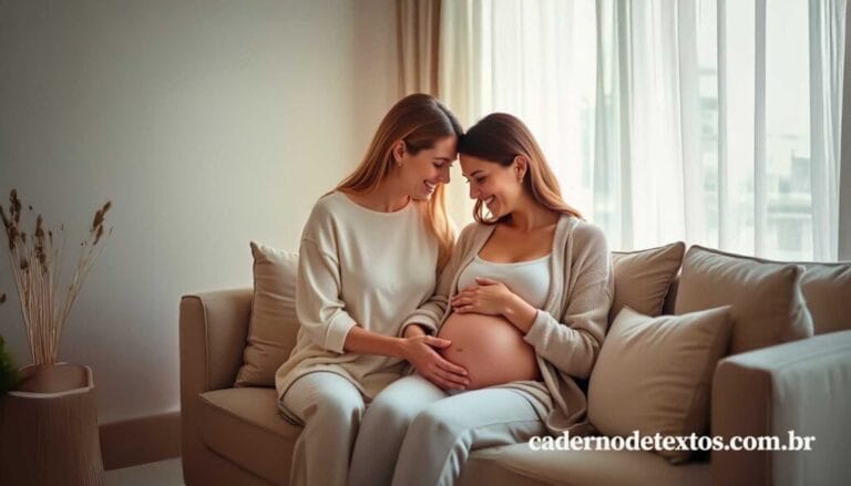 Texto para uma amiga grávida