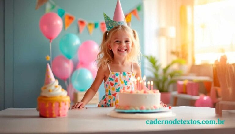 Feliz Aniversário Filha 8 Anos