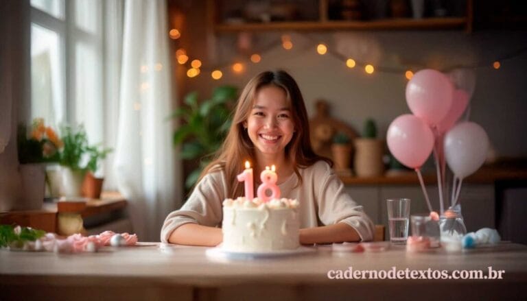 Mensagem de Aniversário para Filha 18 Anos