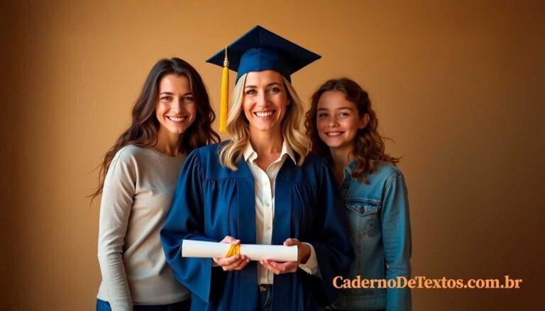 Texto para mãe que se formou