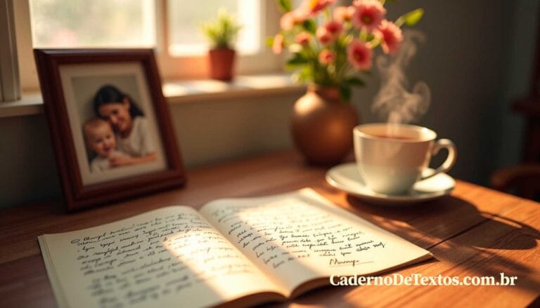 Texto para mãe saudade